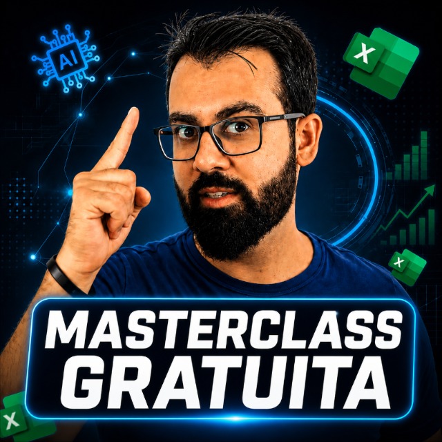 Masterclass gratuita de IA + Excel com Thiago Terra