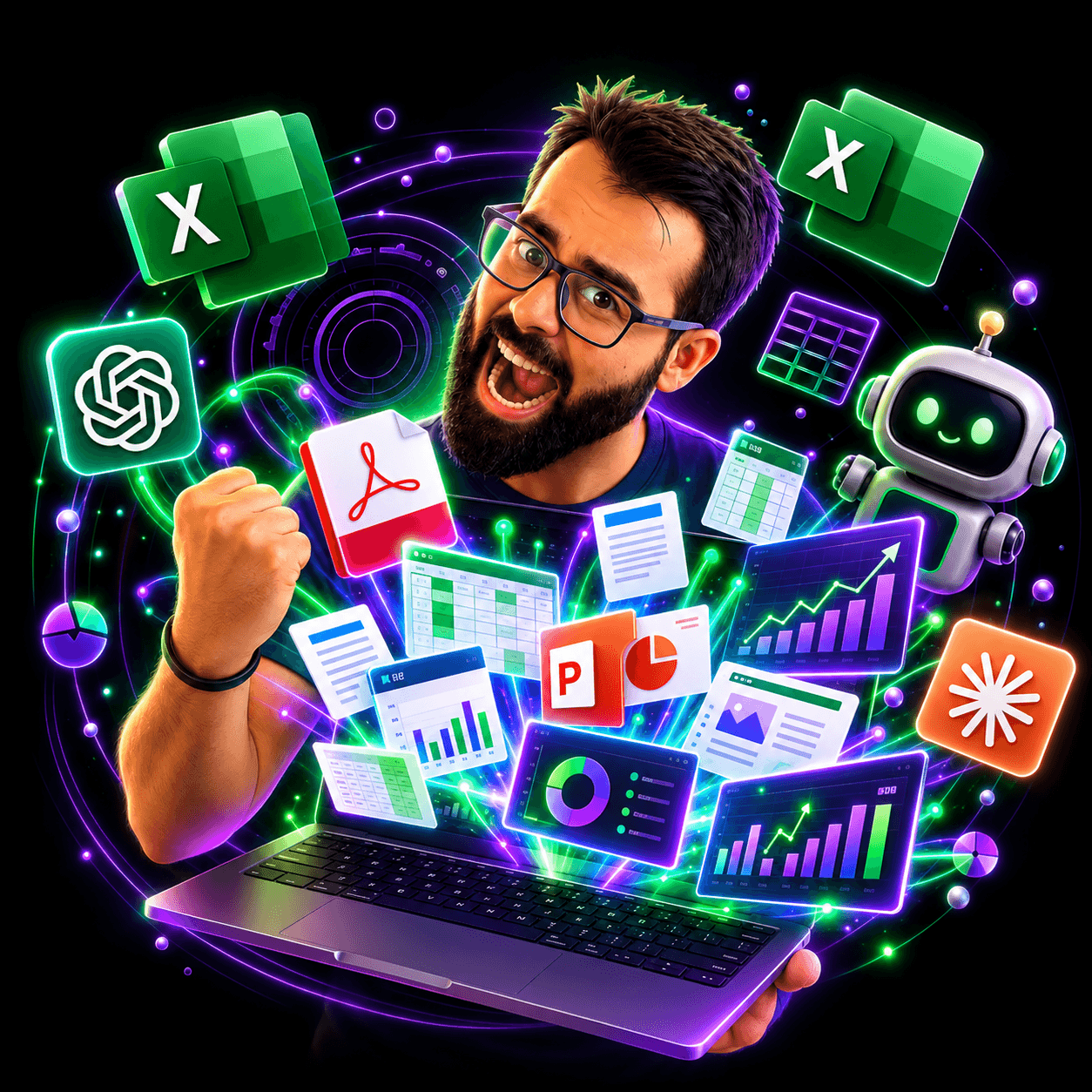 Masterclass Planilhas e Slides com IA